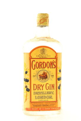 (1) Gordon's London Dry Gin, Circa 1960s