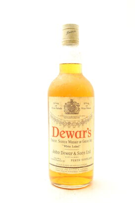 (1) Dewar's White Label Scotch Whisky, Circa 1970s