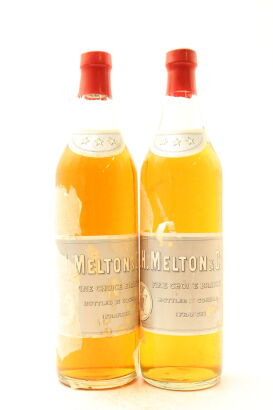 (2) G. H. Melton & C. Fine Choice Brandy Bottled in Cognac, Circa 1950's