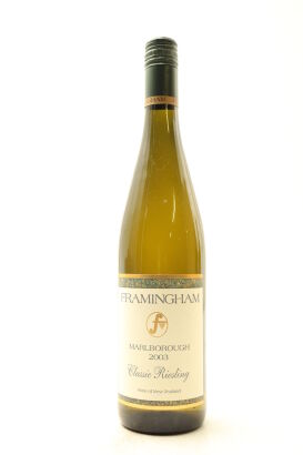 (1) 2003 Framingham Classic Riesling, Marlborough