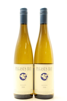 (2) 2006 Pegasus Bay Riesling, Waipara
