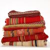 A Lot of Six Rare Antique Peruvian Shawls