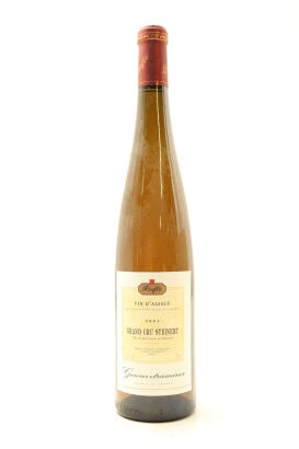 (1) 2001 Domaine Riefle Gewurztraminer Steinert, Alsace Grand Cru