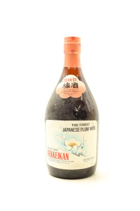 (1) Gekkeikan Natural Sweet Japanese Plum Wine, 13% ABV, 750ml