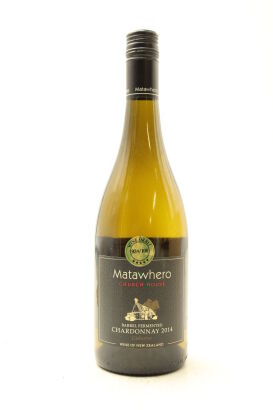 (1) 2014 Matawhero Church House Barrel Fermented Chardonnay, Gisborne