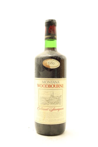 (1) 1980 Montana Woodbourne Cabernet Sauvignon, New Zealand