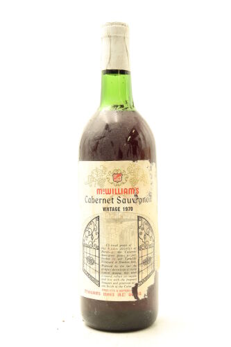 (1) 1970 McWilliam's Cabernet Sauvignon, Hawkes Bay (US)