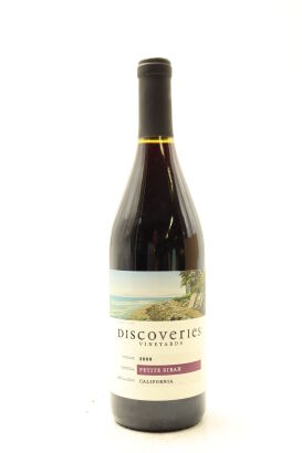 (1) 2009 Discoveries Vineyards Petite Sirah, California