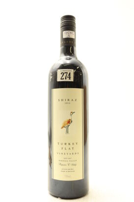 (1) 2016 Turkey Flat Vineyards Shiraz, Barossa Valley