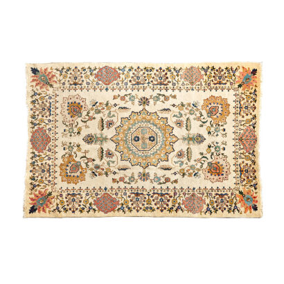 A Hand-Knotted Iranian Rug 