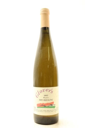 (1) 2003 Glover's Moutere Dry Riesling, New Zealand