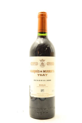 (1) 2000 Marques de Murrieta Reserva, Rioja DOCa