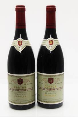 (2) 2003 Domaine Faiveley 'Clos des Cortons' Corton Grand Cru