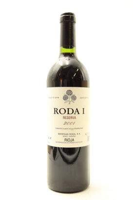 (1) 2001 Bodegas Roda 'Roda I' Reserva, Rioja DOCa