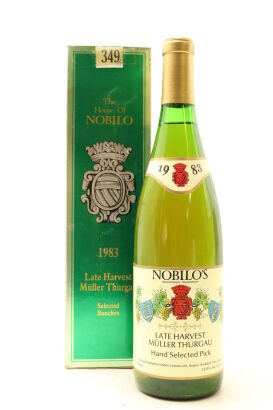 (1) 1983 Nobilo's Late Harvest Muller Thurgau, Huapai (GB)