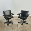 A Pair of Afra and Tobia Scarpa 'Mix' Office Chairs for Molteni