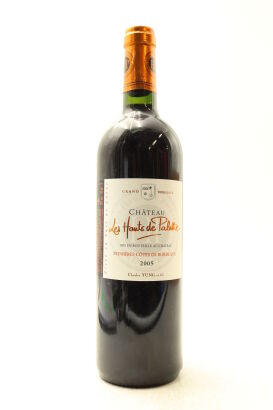 (1) 2005 Chateau Les Hauts de Palette, Cotes de Bordeaux