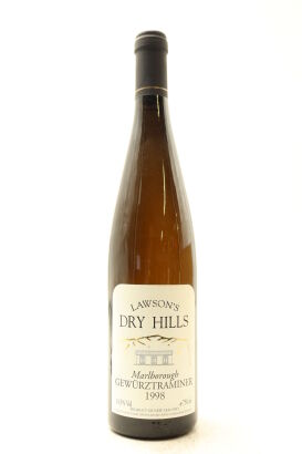 (1) 1998 Lawson's Dry Hills Gewurztraminer, Marlborough