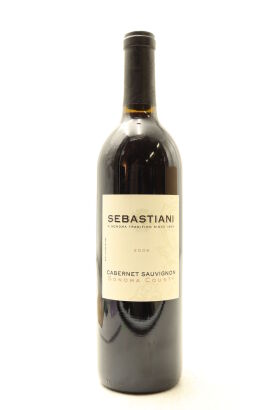 (1) 2009 Sebastiani Vineyards & Winery Sonoma County Cabernet Sauvignon, California