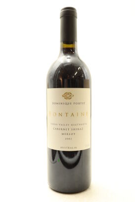 (1) 2002 Dominique Portet Fontaine Cabernet Shiraz Merlot, Heathcote - Yarra Valley