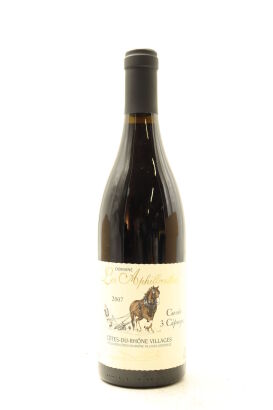 (1) 2007 Domaine Les Aphillanthes Cotes du Rhone Villages Cuvee 3 Cepages, France