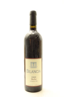 (1) 2000 Bilancia Merlot, Hawke's Bay