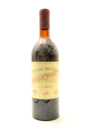 (1) 1981 Chateau Reynella Claret, South Australia