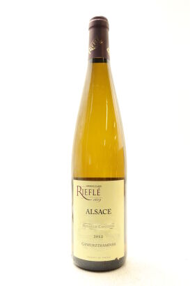 (1) 2012 Domaine Riefle Gewurztraminer Bonheur Convivial, Alsace