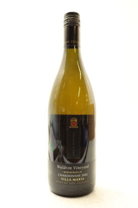 (1) 2002 Villa Maria Single Vineyard Waldron Chardonnay, Marlborough