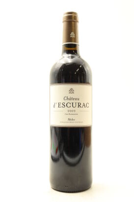 (1) 2009 Chateau d'Escurac, Medoc