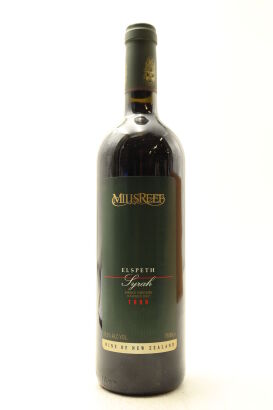 (1) 1999 Mills Reef Elspeth Syrah, Gimblett Gravels