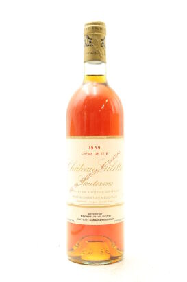 (1) 1959 Chateau Gilette Creme de Tete, Sauterne