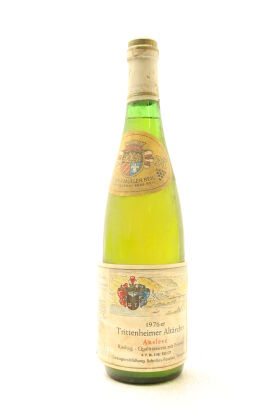 (1) 1976 Rudolf M&uuml;ller Trittenheimer Altarchen Auslese, Germany