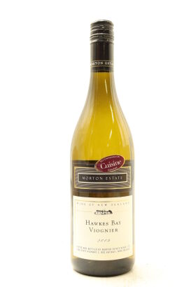 (1) 2009 Morton Estate White Label Viognier, Hawke's Bay
