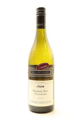 (1) 2009 Morton Estate White Label Viognier, Hawke's Bay