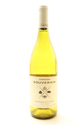 (1) 2017 Chateau Souverain Chardonnay, North Coast, USA