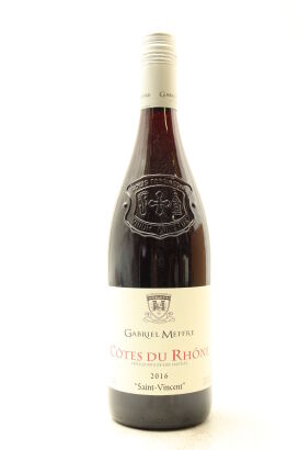 (1) 2016 Gabriel Meffre Cotes du Rhone Saint Vincent, Rhone