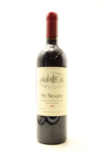 (1) 2008 St Nesbit Cabernet Merlot Petit Verdot, Auckland