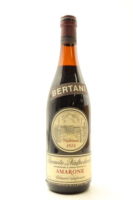 (1) 1974 Bertani Amarone della Valpolicella Classico DOCG, Veneto