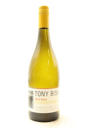 (1) 2015 Tony Bish Fat n Sassy Chardonnay, Hawke's Bay
