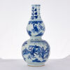 A Chinese Ming Dynasty Style Blue-and-white Porcelain Ground Vase - 4