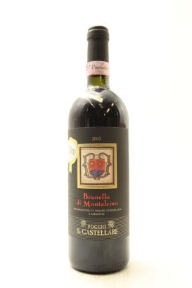 (1) 2002 Poggio Il Castellare Brunello di Montalcino DOCG, Tuscany
