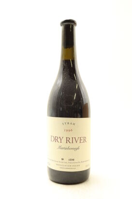 (1) 1996 Dry River Syrah, Martinborough