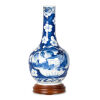 A Chinese 19th Century Blue-and-white Vase (Qing Dynasty Kangxi Period Mark)