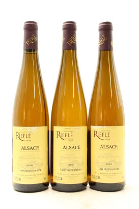(3) 2010 Domaine Riefle Gewurztraminer Bonheur Convivial, Alsace