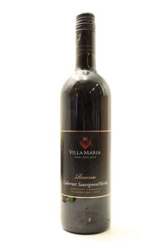 (1) 2013 Villa Maria Reserve Cabernet Sauvignon - Merlot, Gimblett Gravels [BC96]
