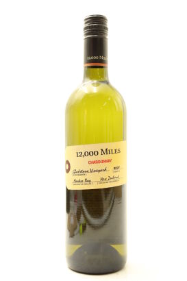 (1) 2007 12,000 Miles Chardonnay, Hawke's Bay