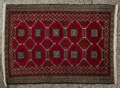 A Turkmen Persian Rug