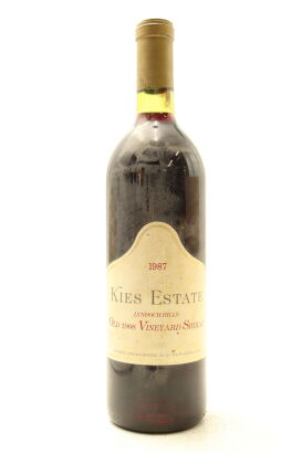 (1) 1987 Kies Estate Lyndoch Hills Old 1908 Vineyard Shiraz, Barossa Valley