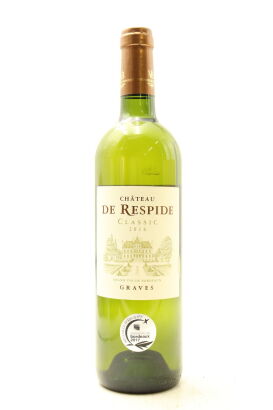 (1) 2016 Chateau de Respide Classic Blanc, Graves